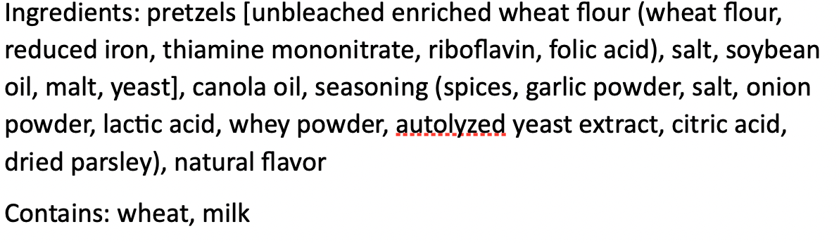 TASTY RANCH DILL Intense and irresistible, this is the original Port City Pretzel.