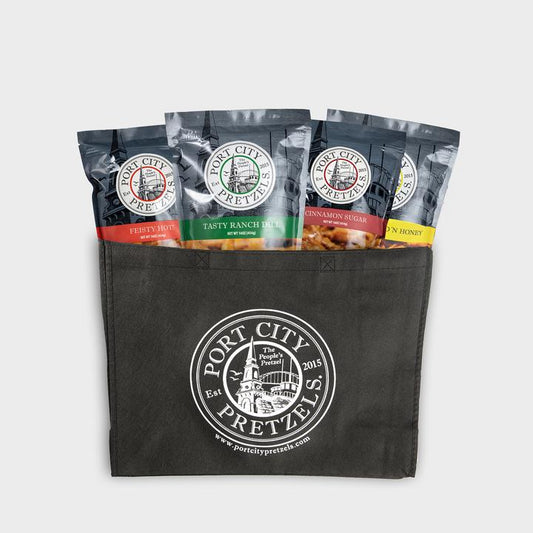 Port City Pretzel - Sampler Pack! ALL 4 FLAVORS
