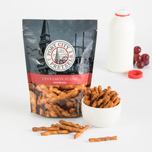 Port City Pretzels Cinnamon Sugar in bag