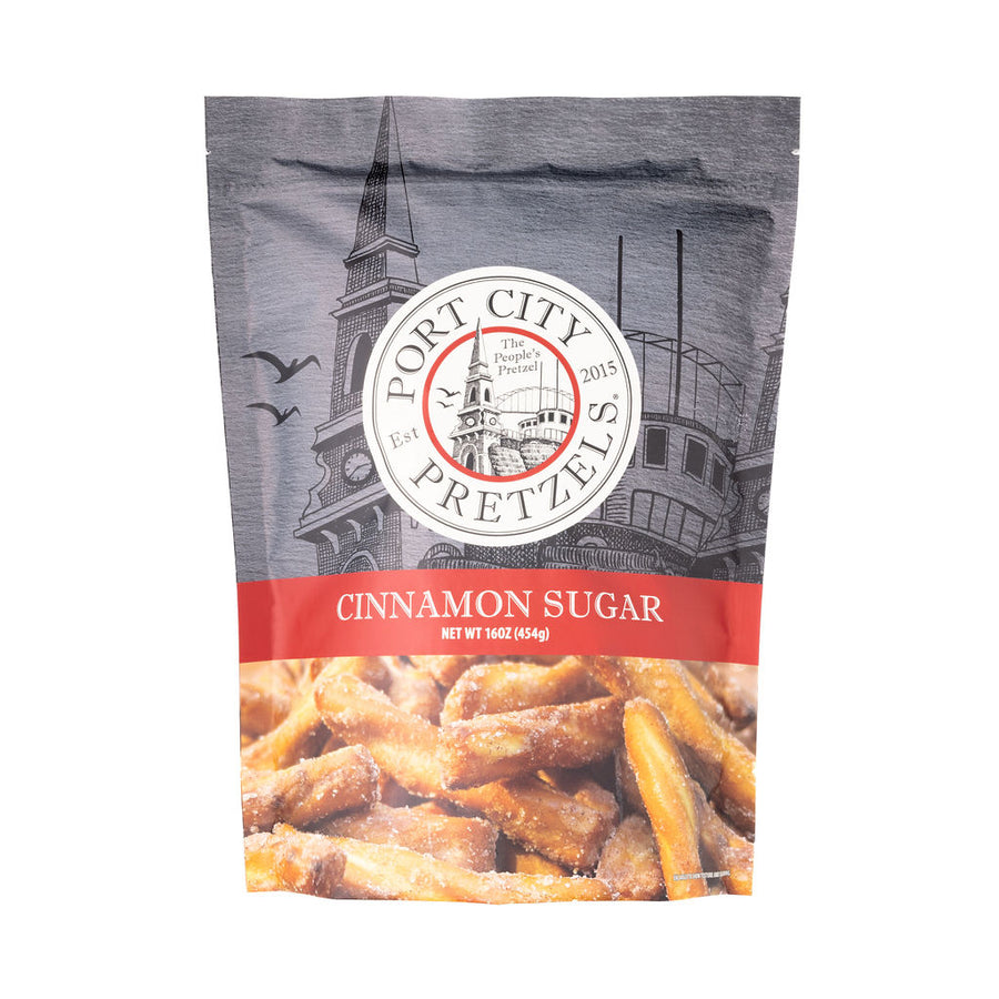 Port City Pretzels CINNAMON SUGAR, sweet and salty, a perfect combo!