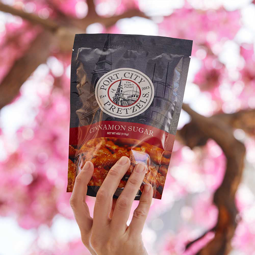 Port City Pretzels CINNAMON SUGAR
