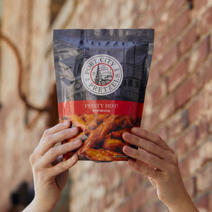 FEISTY HOT<br>Just like the feisty people who invented it.