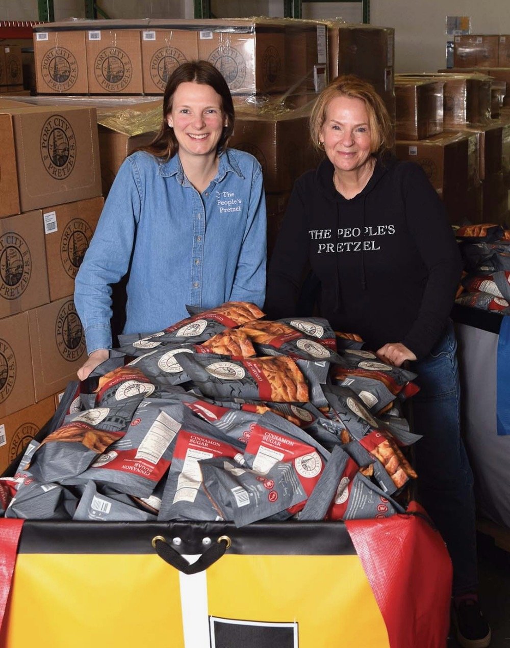 Suzanne Foley and Eilee Marousek – Port City Pretzels